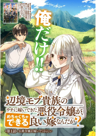 辺境モブ貴族のウチに嫁いできた悪役令嬢が、めちゃくちゃできる良い嫁なんだが
